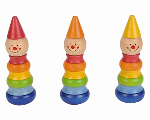 Пирамидка-клоун, 3 вида (Eichhorn, 4911)